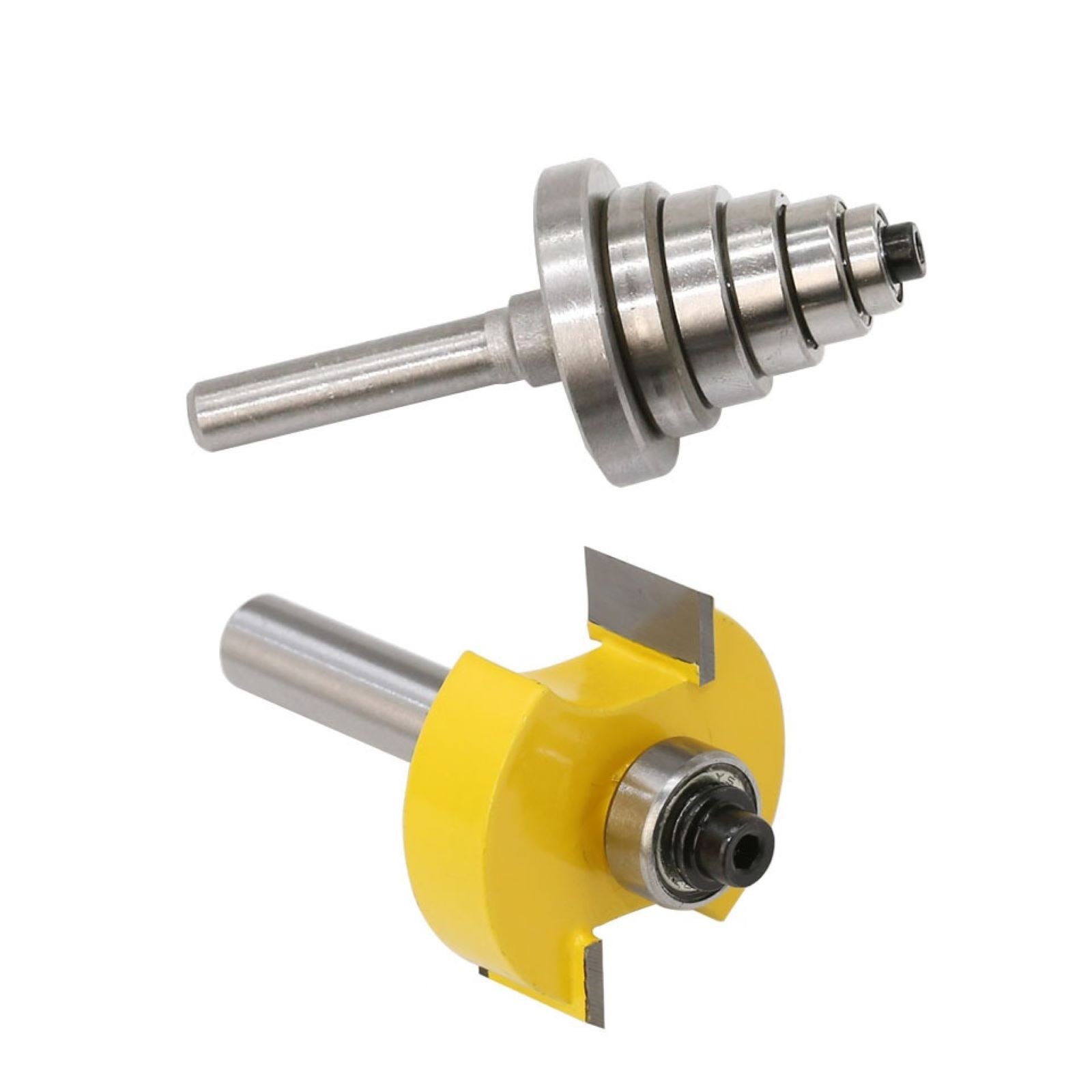 New 1/4 Inch Shank Rabbet Router Bit SetWith 1/2in (12.7mm) Cutting Width