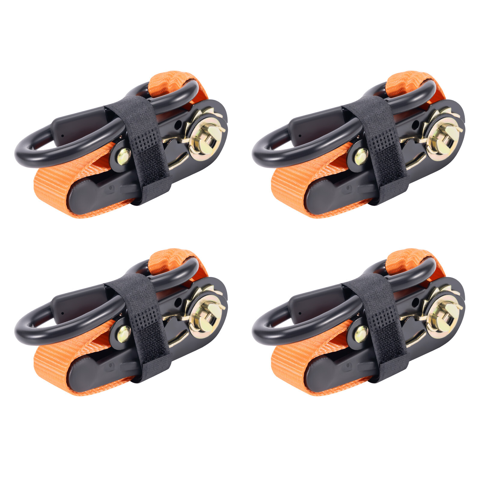 Ratchet Straps Tie Down 2200 lb 1 in * 15ft for Transport for ATV Motorcycle