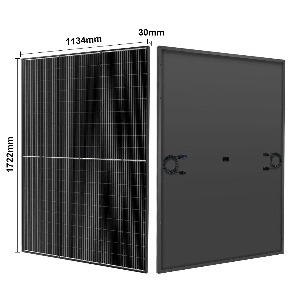 Dokio 400W 1200W Rigidity High Power Big Solar Panel PV moudle for Roof Garden
