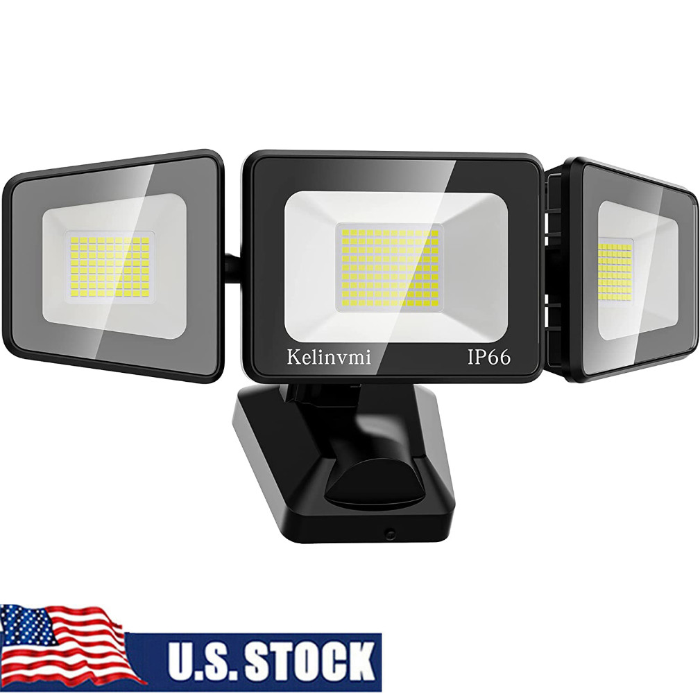 120W LED Flood Light Outdoor Security 12000lm High Brightnes 4500K Natural Light