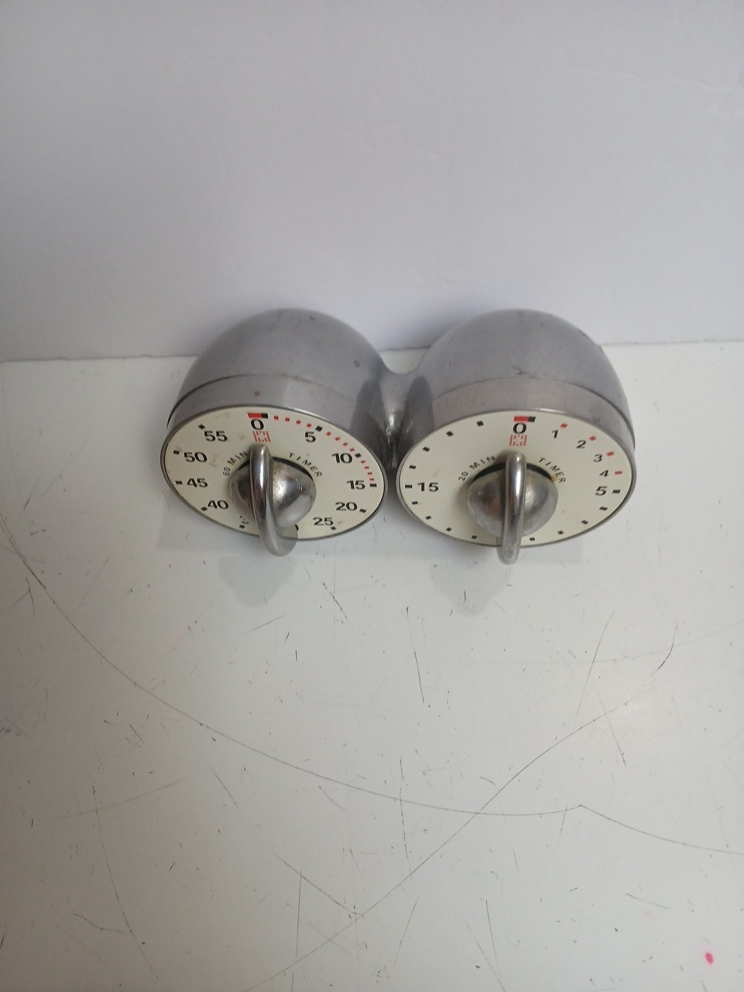 VTG Bengt Ek Designs Sweden Double Timer 60/20 Minutes MCM Aluminum Timer
