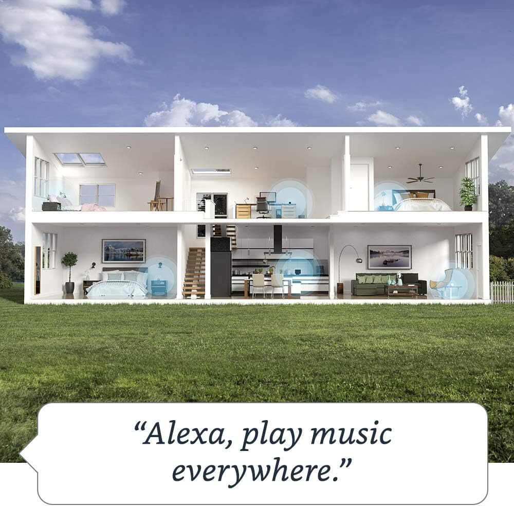 AMAZON ECHO DOT SMART SPEAKER 4TH GENERATION WITH ALEXA BLUETOOTH – REFURB