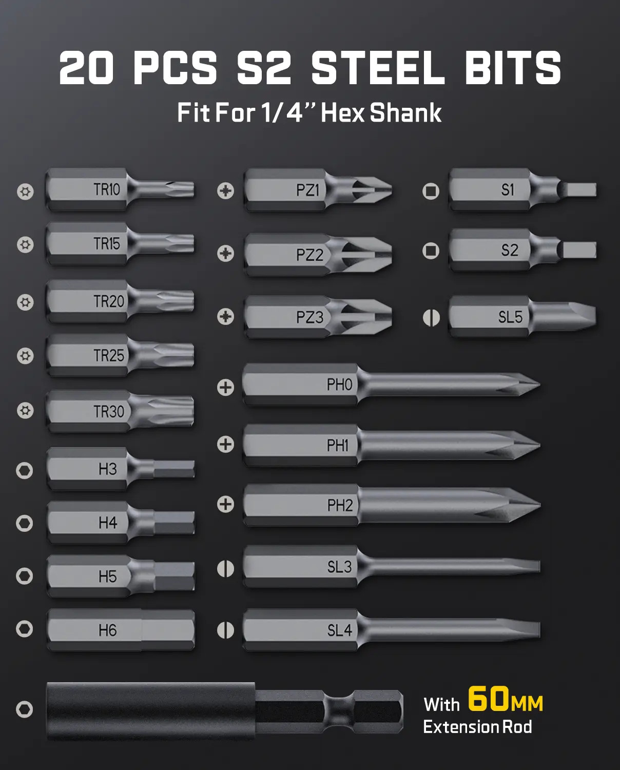 Fanttik S2 Pro Cordless Power Screwdriver Set – USB Rechargeable, 7 Torque Setti