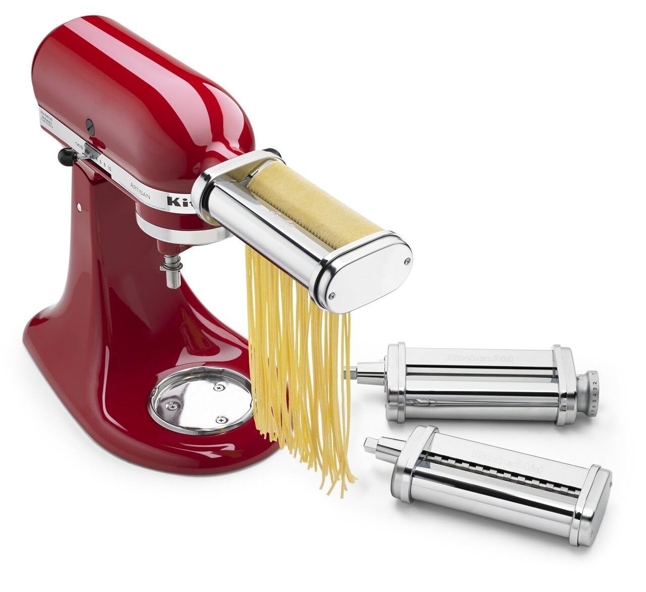 KitchenAid 3-Piece Pasta Roller and Cutter Set, Metal, KSMPRA, Attachment ONLY