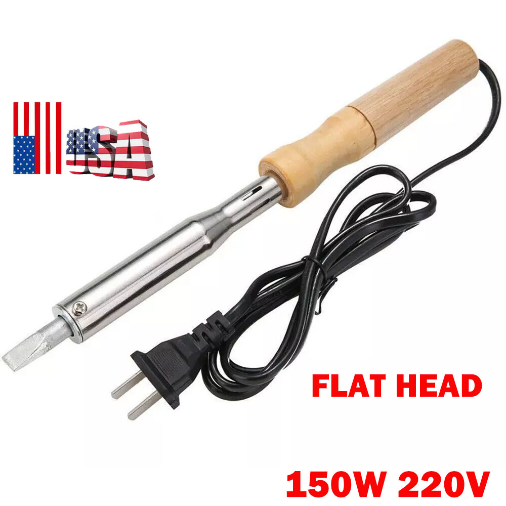 150W 220V Electric Soldering Iron Chisel Tip Welding Pen Soldering Tool HOT