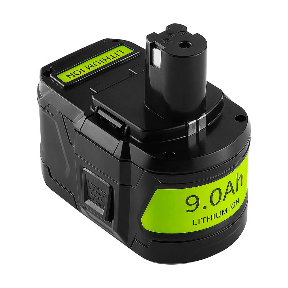 1~2 PACK 9.0Ah 6.0Ah 18V Lithium-Ion Battery For RYOBI 18Volt P108 P107 One Plus