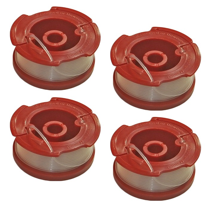 Black and Decker 4 Pack Of Genuine OEM Replacement Spools, AF-100-BKP-4PK