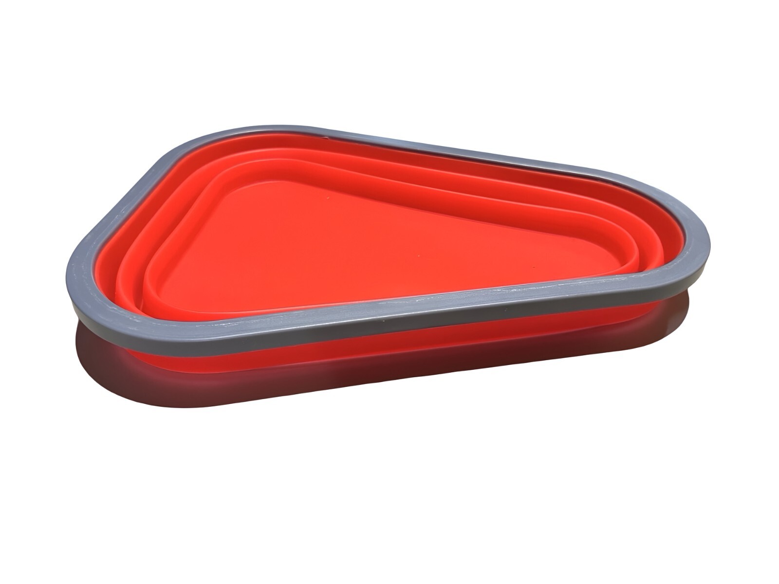 Reusable Pizza Storage Container 5 Heating Trays Collapsable Microwaveable Meal