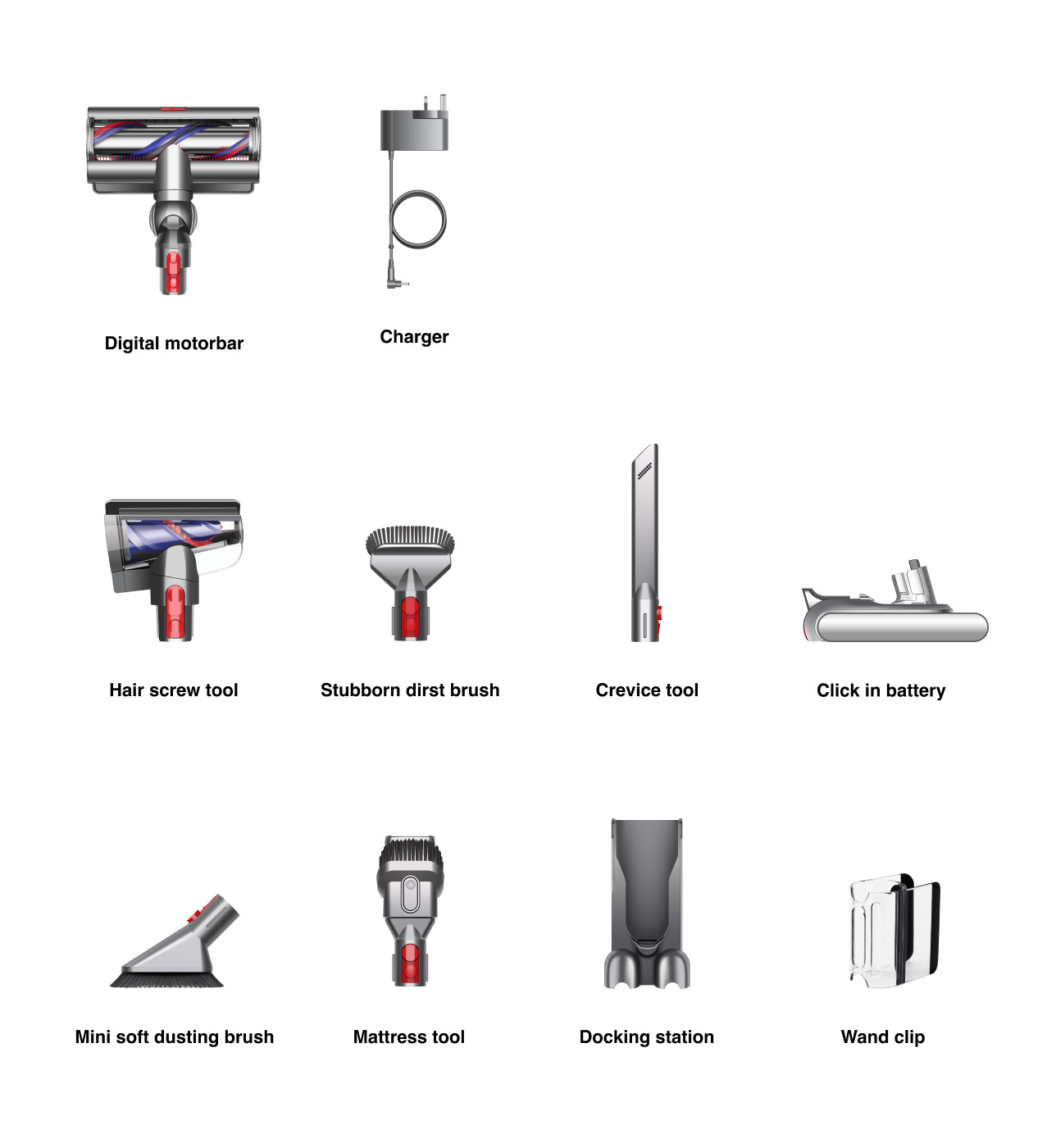 OEM Dyson V15 Full House Cordless Stick Vacuum Cleaner with Attachments