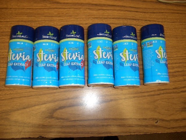 6-Sweetleaf Organic Stevia Leaf Extract Sweetener 0.9 oz each Exp 8/2028
