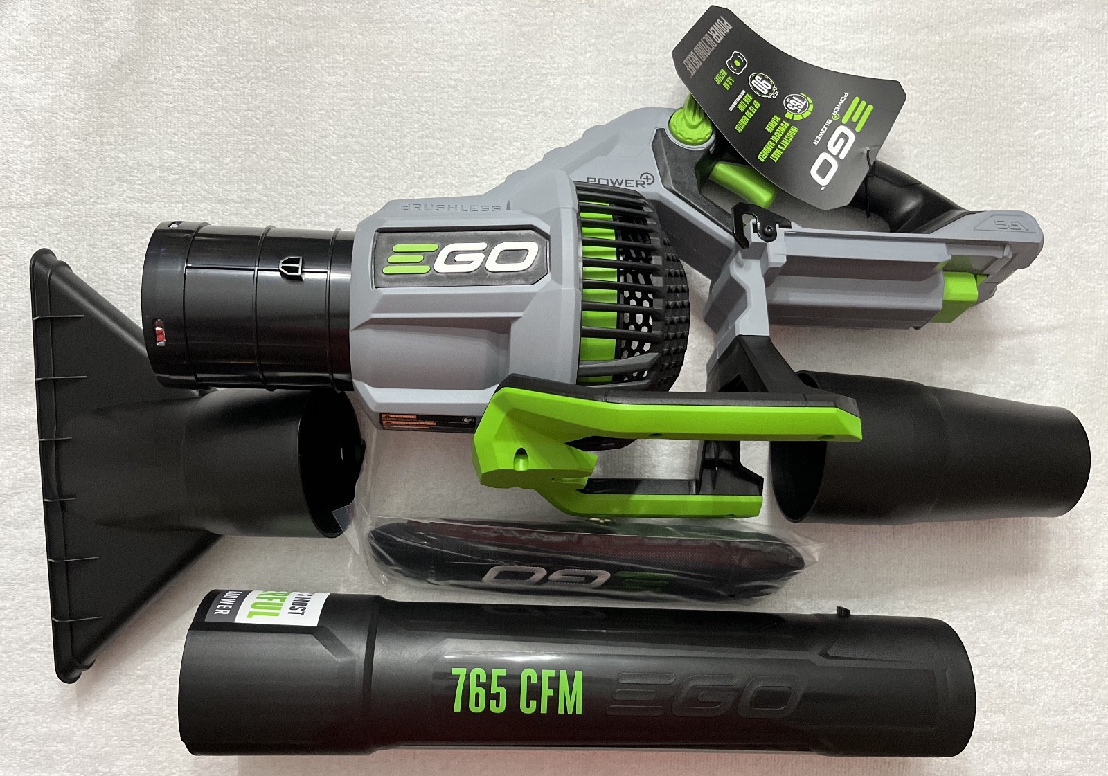 New EGO LB7650 Power+ 56V Variable Speed 765CFM Cordless Blower Bare Tool 200MPH
