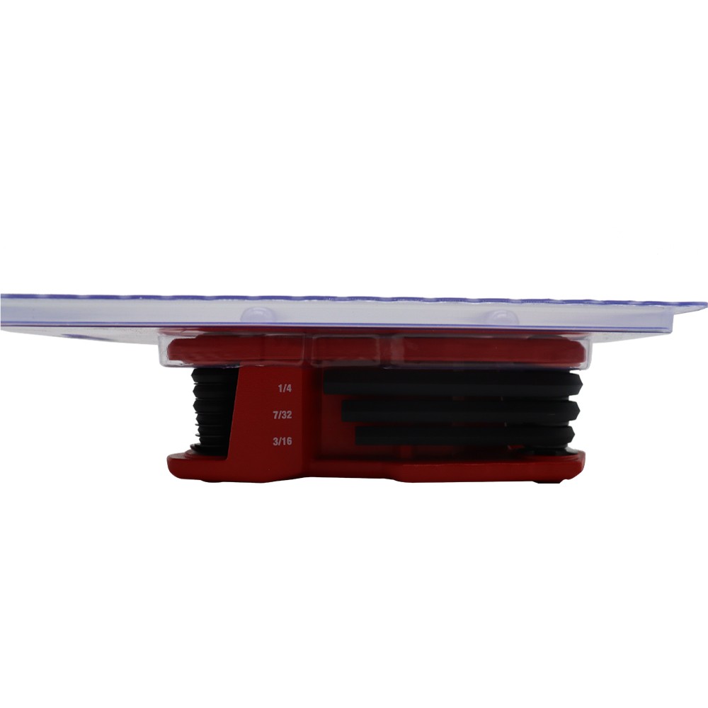 Milwaukee Folding Hex Key Set, 17-Piece SAE/Metric Combination