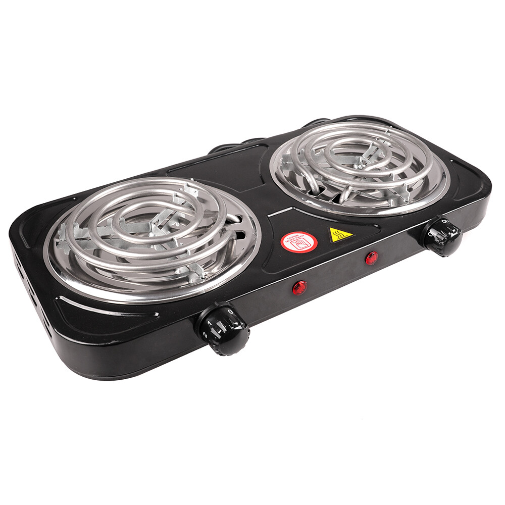 Portable Electric Single/Double Burner Countertop Hot Plate Stove Cooker 110V