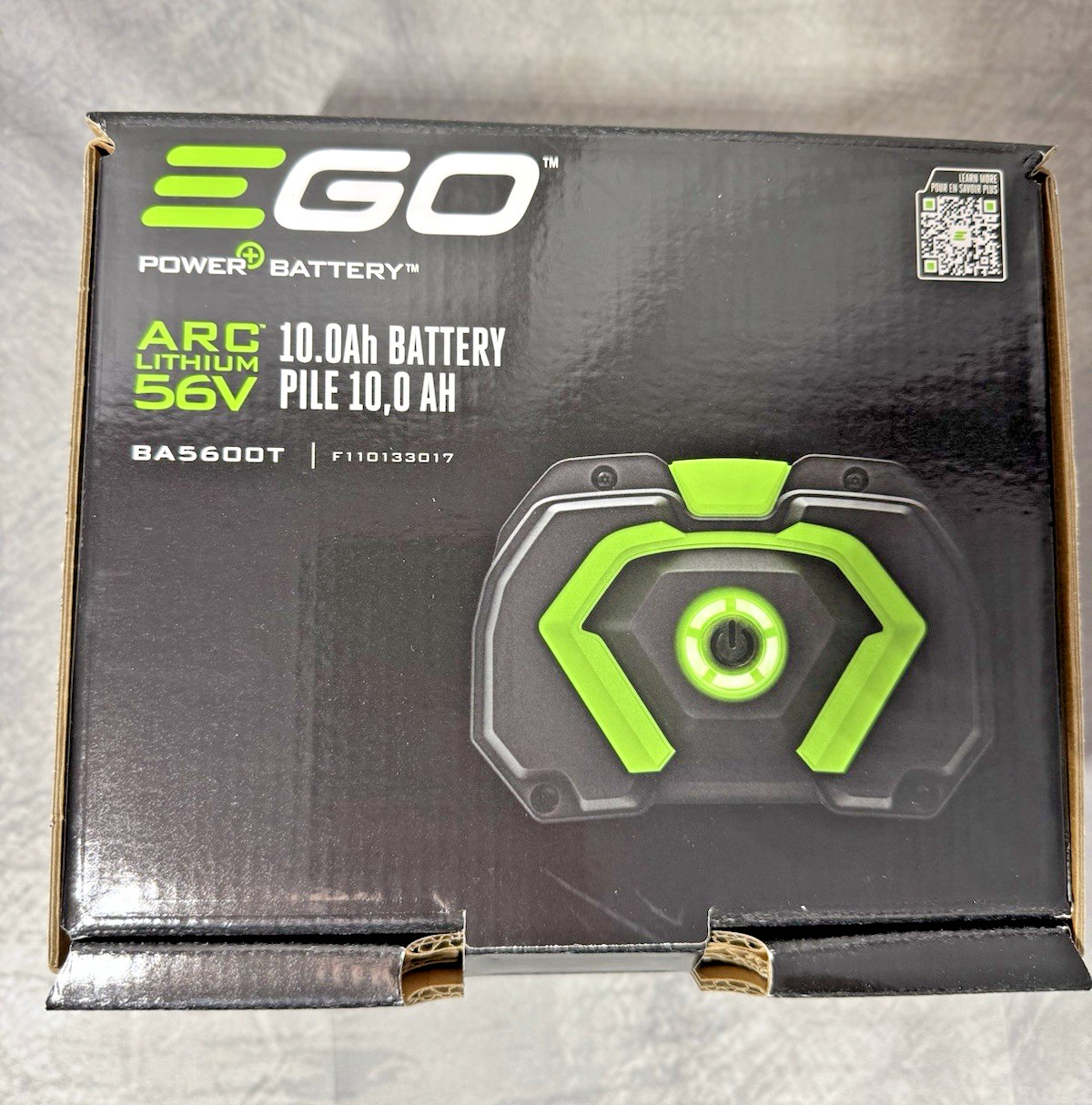 Genuine EGO POWER+ BA5600T 56V 10.0 AH Battery OEM w/ Fuel Gauge 3rd GEN