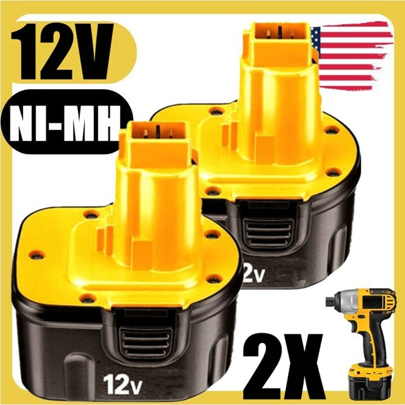 2PACK for DEWALT 12V 3.6Ah XRP Battery DC9071 DW9071 DW9072 DW953 DW965 DW972