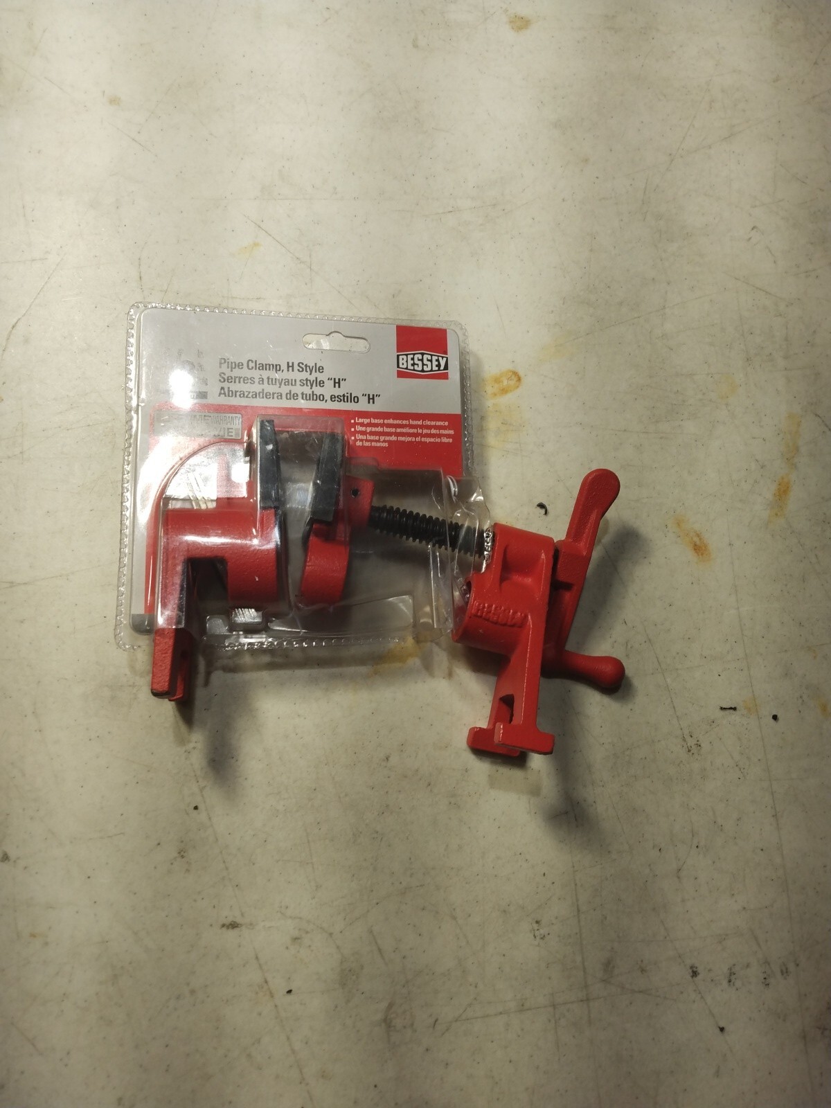 Bessey Clamps H Series Pipe Clamp BPC-H12