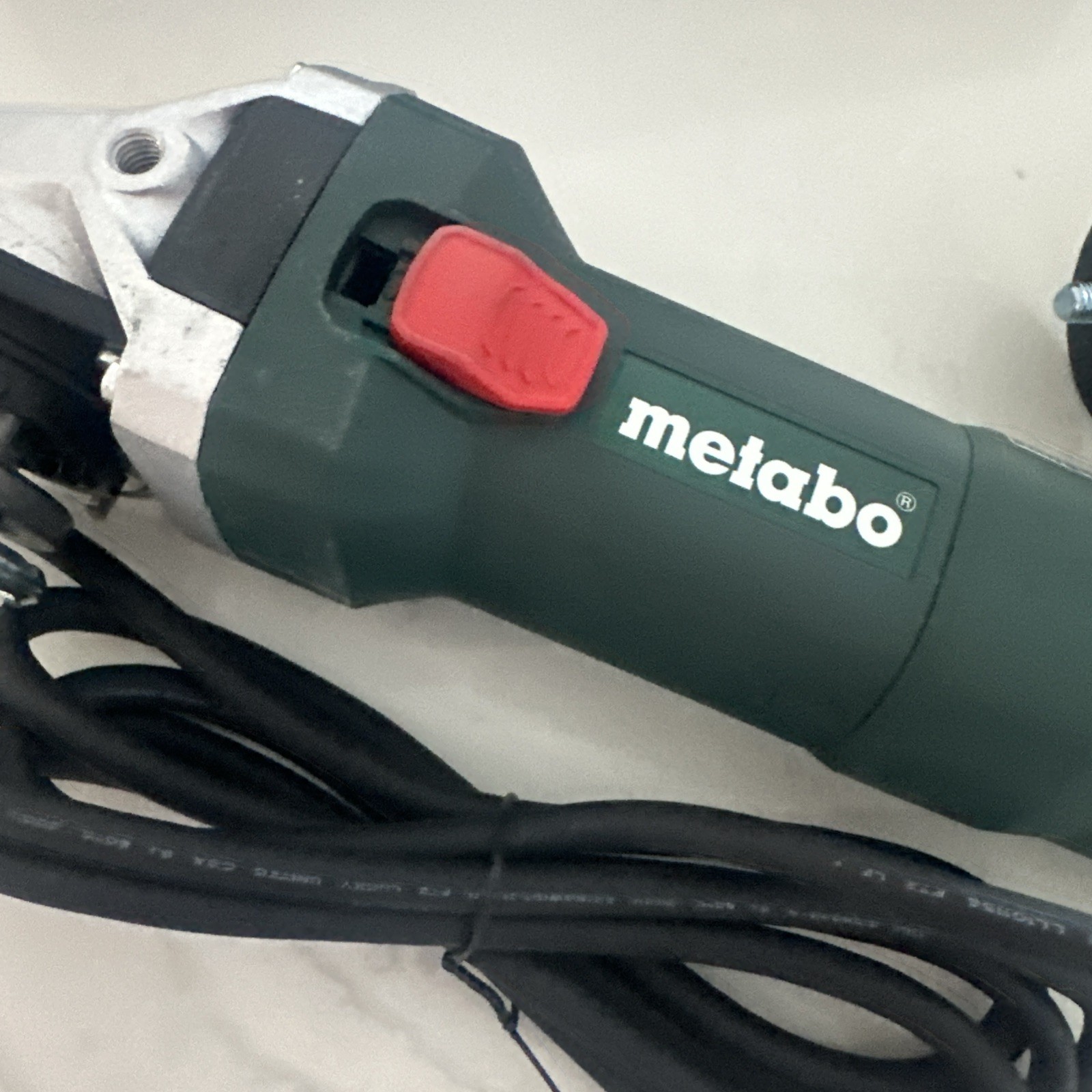 Metabo 4.5In/5In Angle Grinder – 12000 Rpm – 11.0 Amp With Lock-On – New