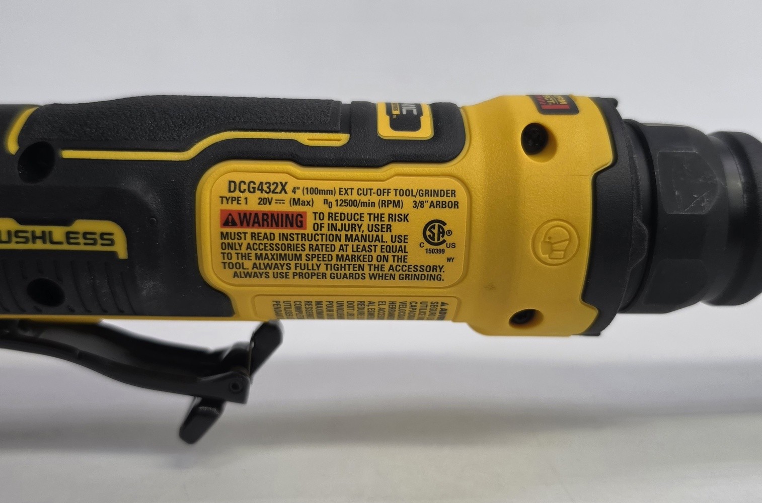 DeWalt DCG432XB 20V MAX Extended Cut-Off Tool Only