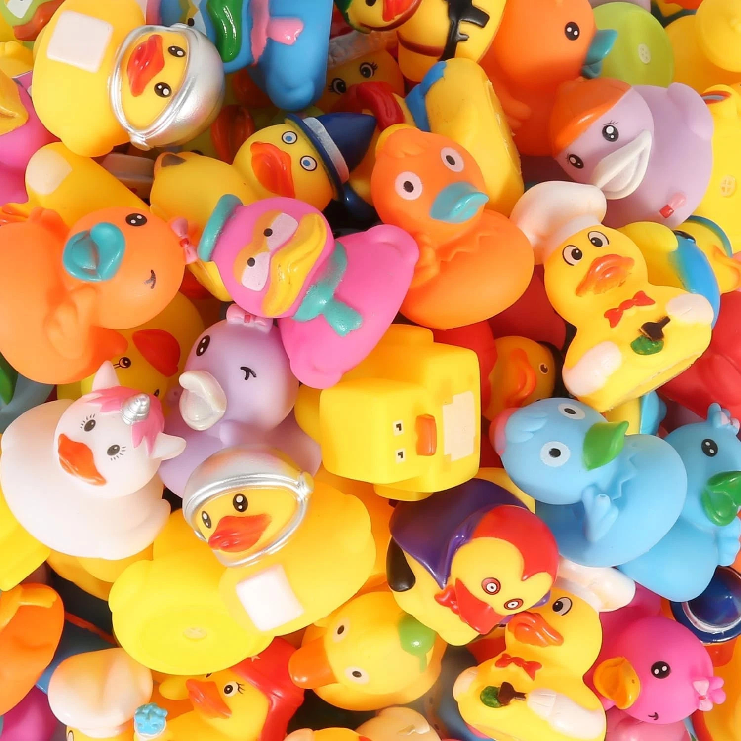 Rubber Ducks in Bulk,Assortment Duckies for Jeep Ducking Floater Duck Bath Toys