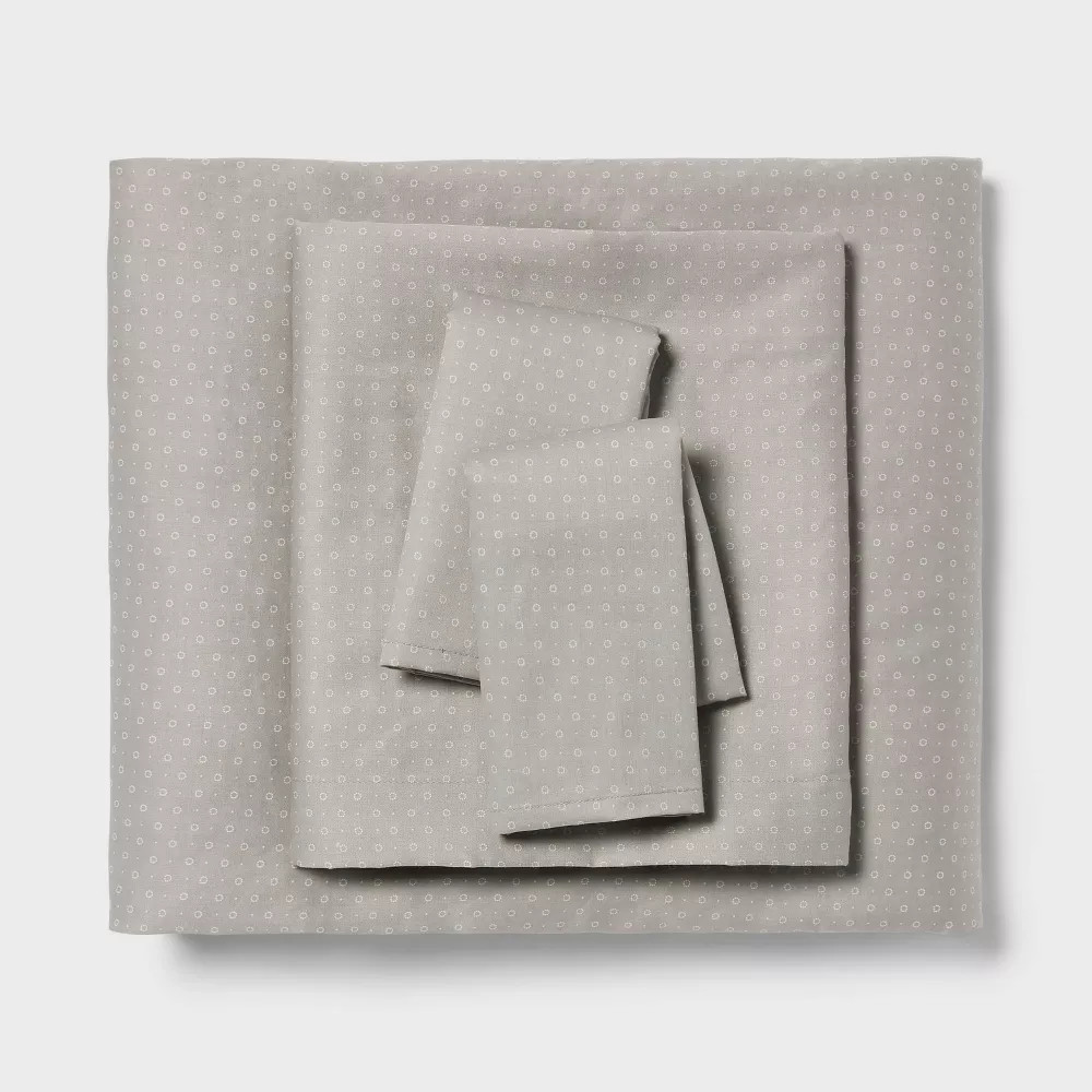 Cotton Blend Sateen Sheet Set – Room Essentials