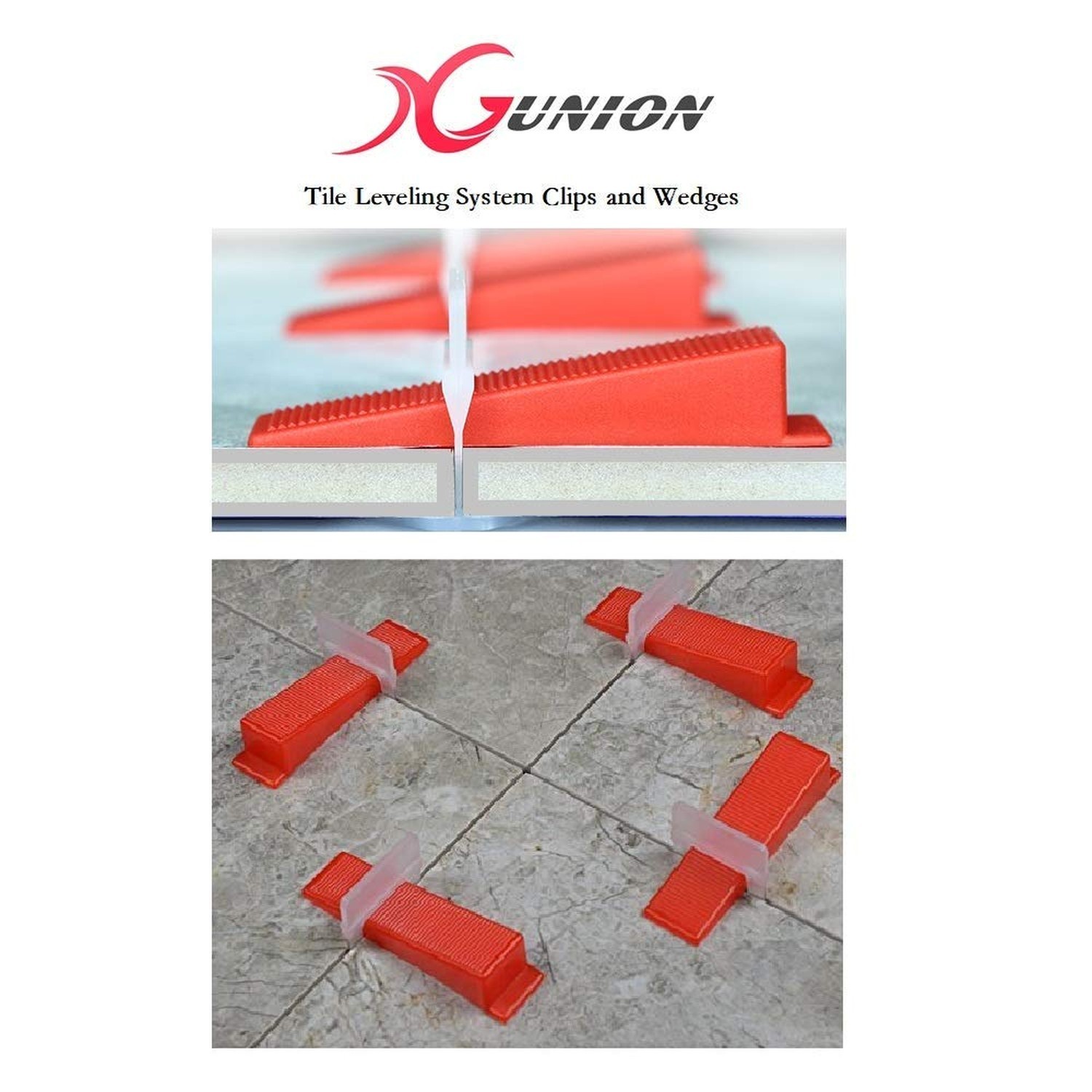 Tile Leveling System Clips – 400 Pcs Clips(1/16″ (1.5mm)) 1.5mm