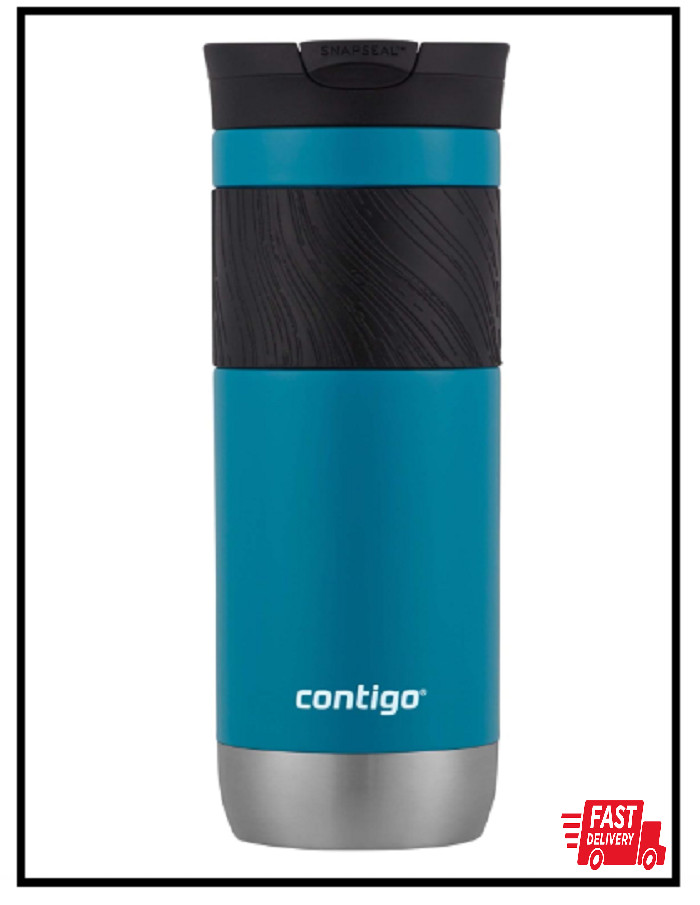 Travel Mug Contigo Leak-proof Lid Stainless Steel Thermos 20oz Coffee Tea cup