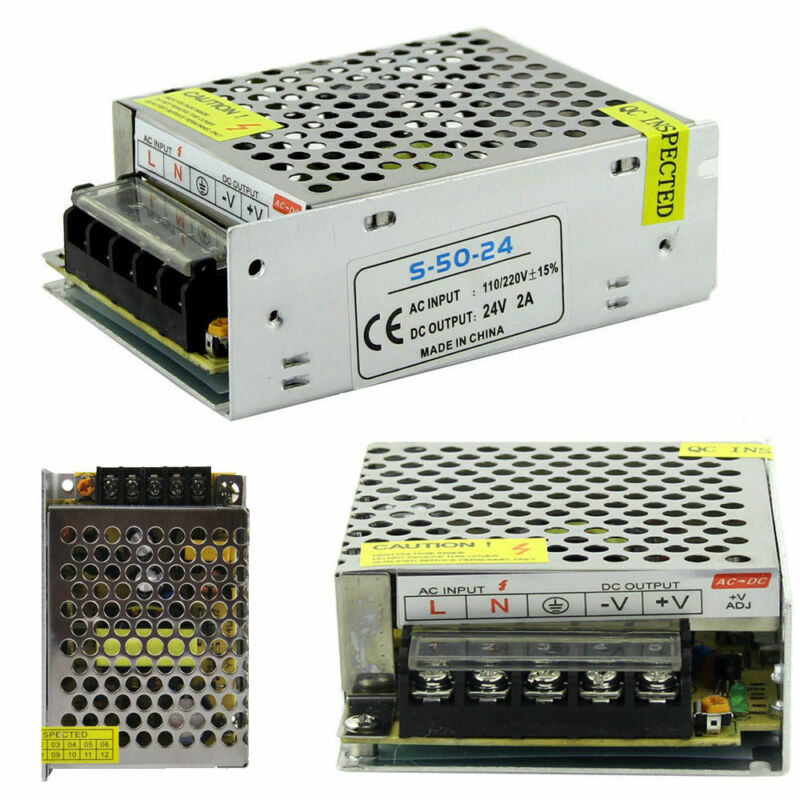 AC 110V-220V TO DC 5V 12V 24V 2A 10A 15A 20A 40A 60A Switch Power Supply Adapter