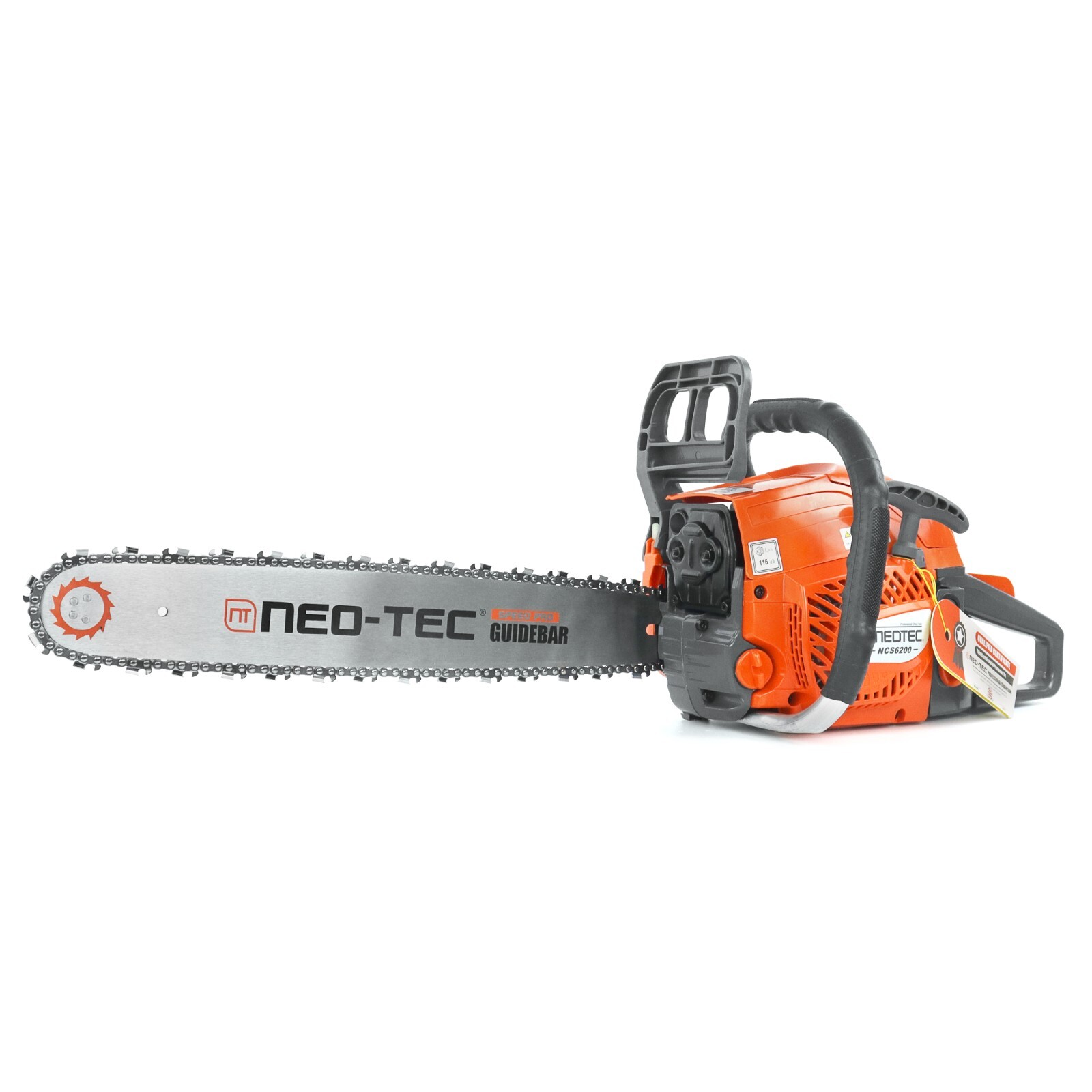 62cc Gas Powered Chainsaw with 20” Guide Bar Saw Chain 2-Stroke Engine Cut Wood