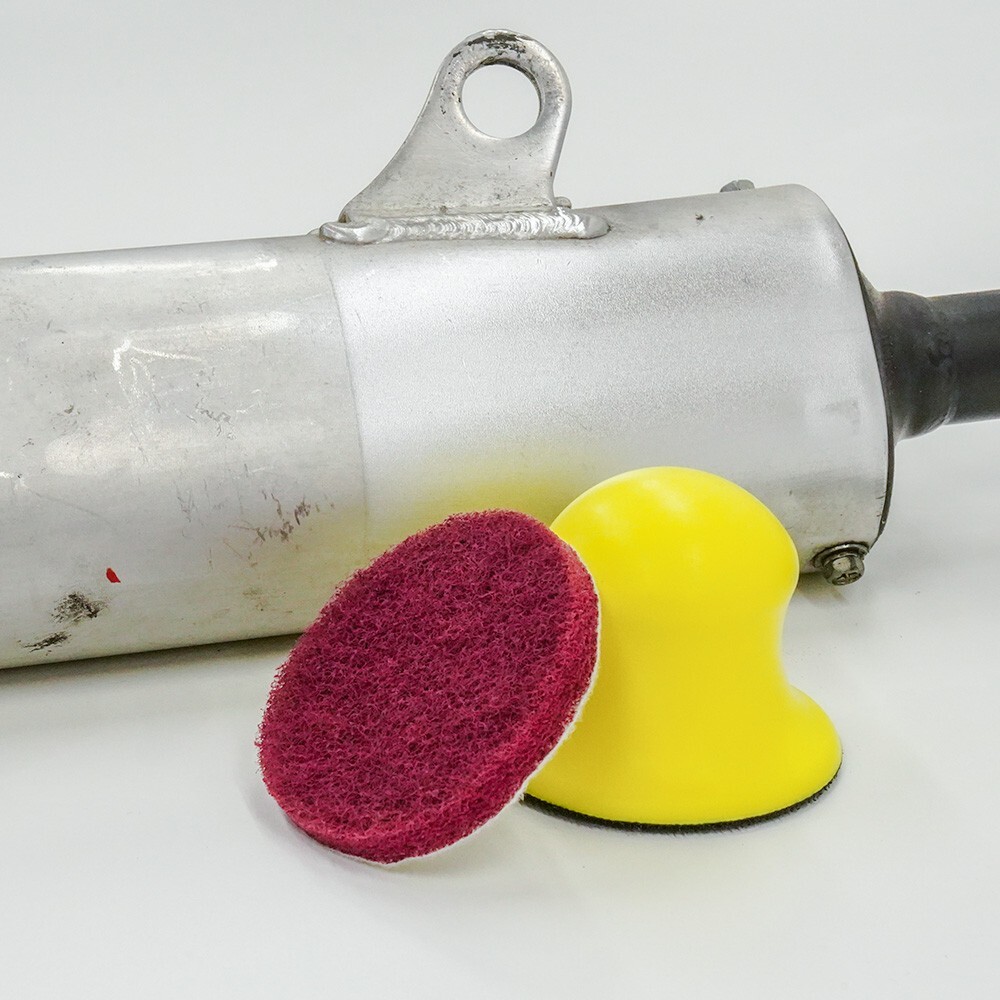 3″ Hand Sander | Block Palm Round Polishing Buffing Sanding