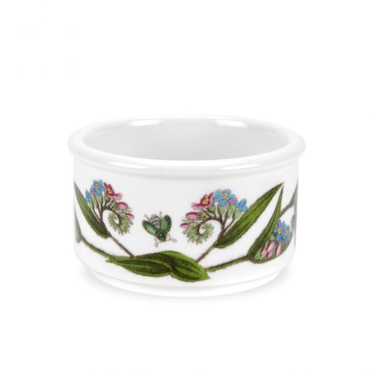 Portmeirion Botanic Garden 5-Ounce Fine Porcelain Stackable Ramekins, Set of 6