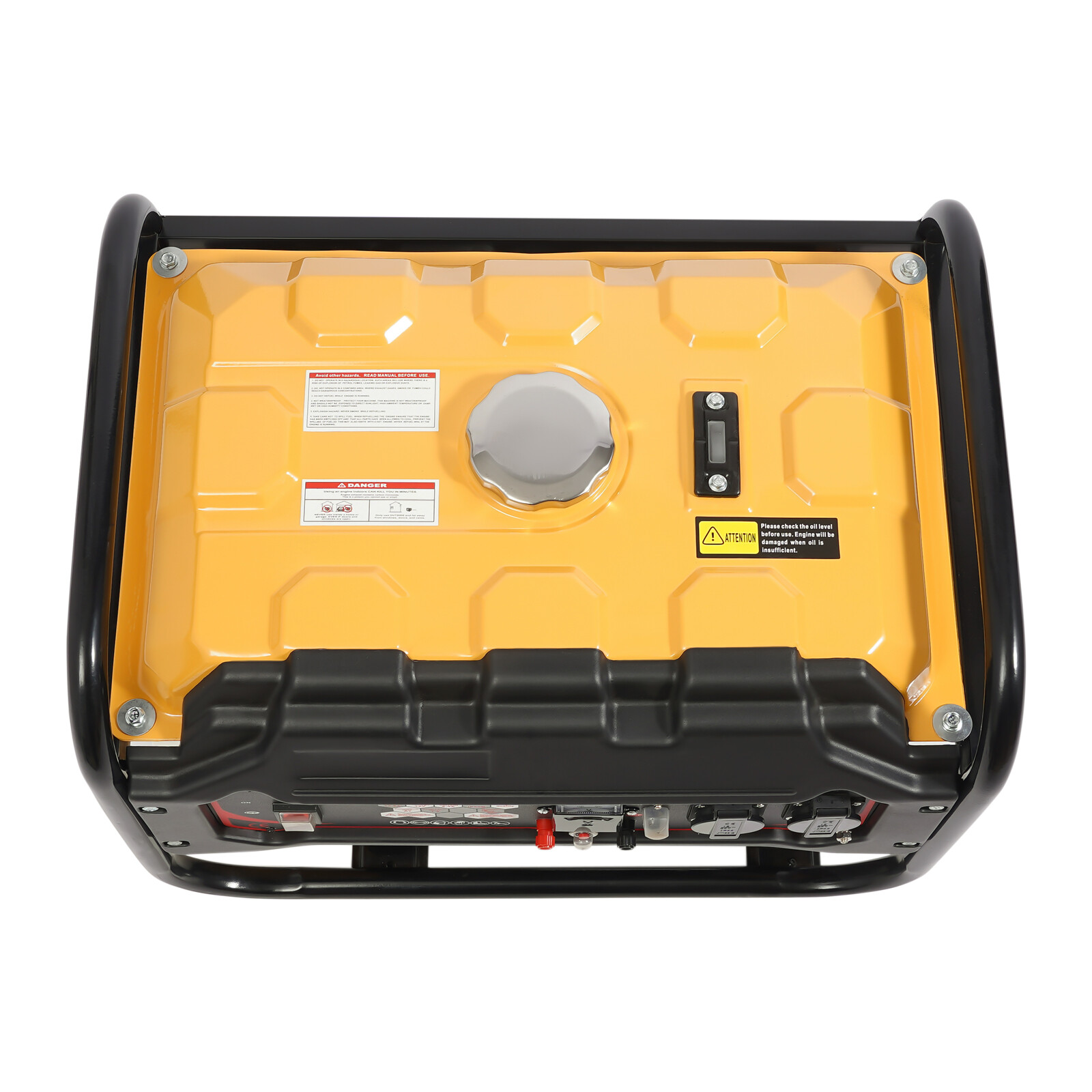 220V 4-Stroke Gasoline Generator Single Cylinder Portable Power Generator 6.5HP