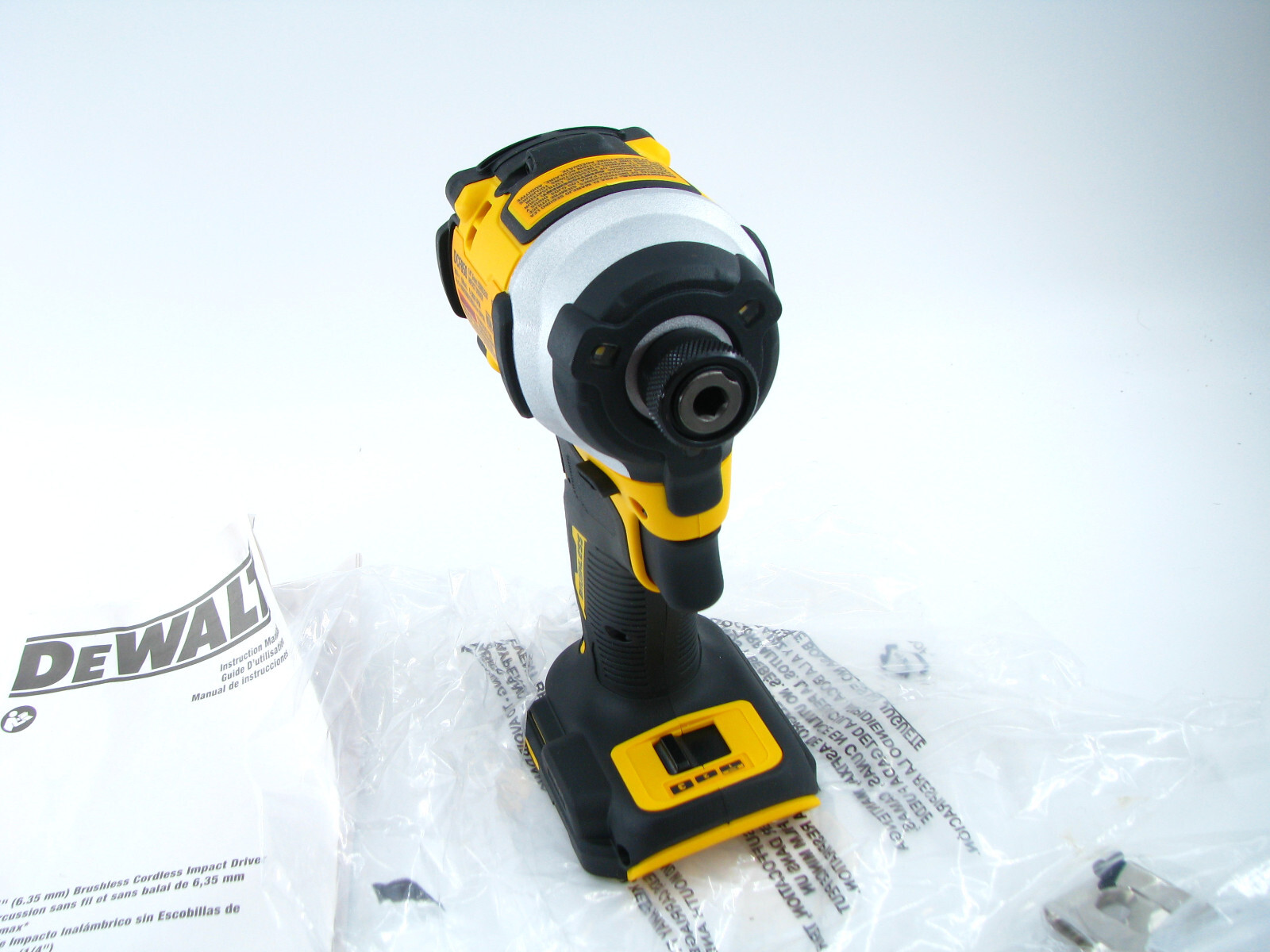 NEW DeWALT DCF850B ATOMIC 20V MAX 1/4″ Li-Ion 3-Speed Impact Driver 20 Volt