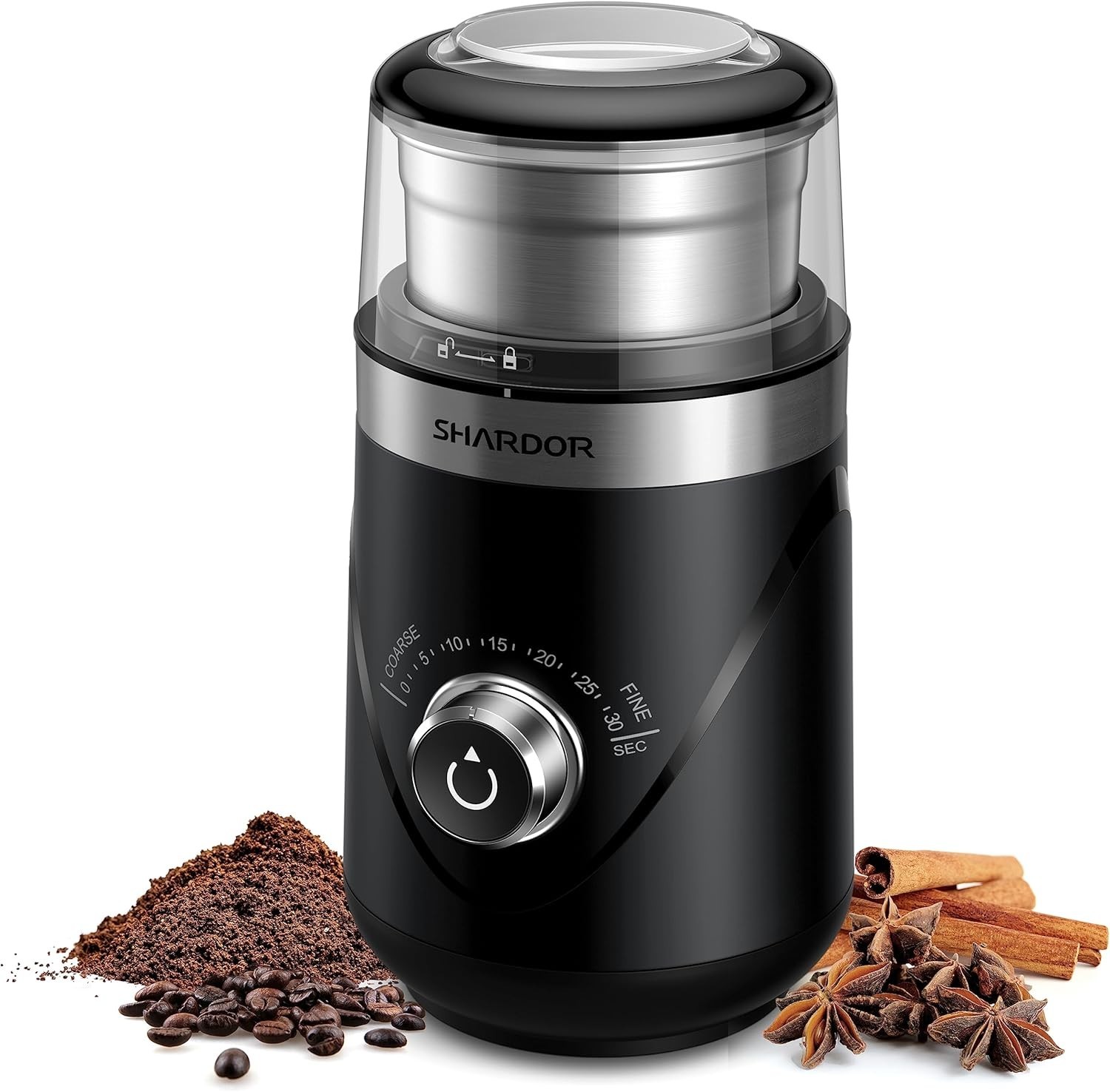 Adjustable Electric Coffee Grinder