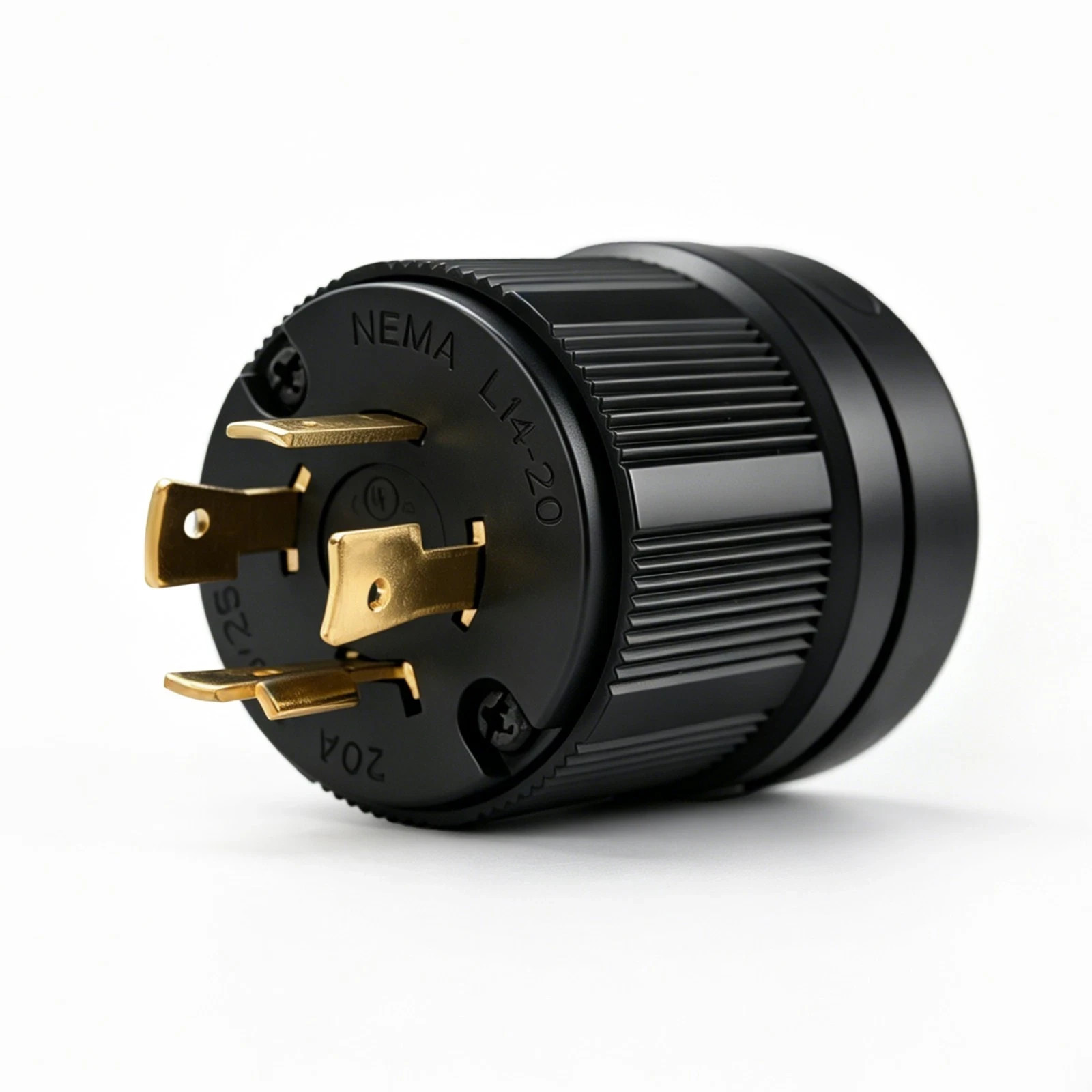 NEMA L14-20P Locking Plug – 20A 125/250V Twist Lock Generator Connector
