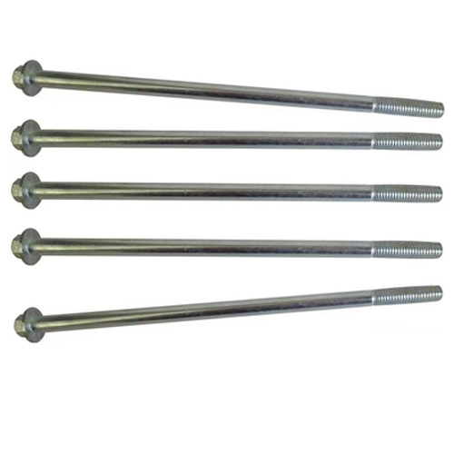 M8 Flange head Bolts External Hex Screw Lengthen Screws 120-230mm Galvanized