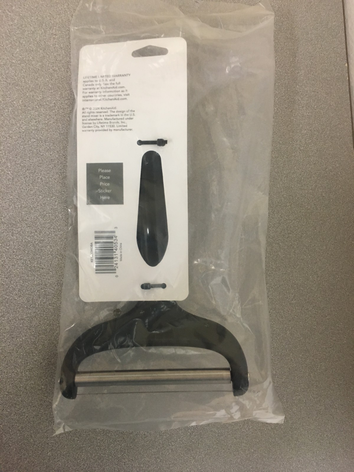 KitchenAid Black ABS Plastic/Stainless Steel Cheese Slicer KE133OHOBA