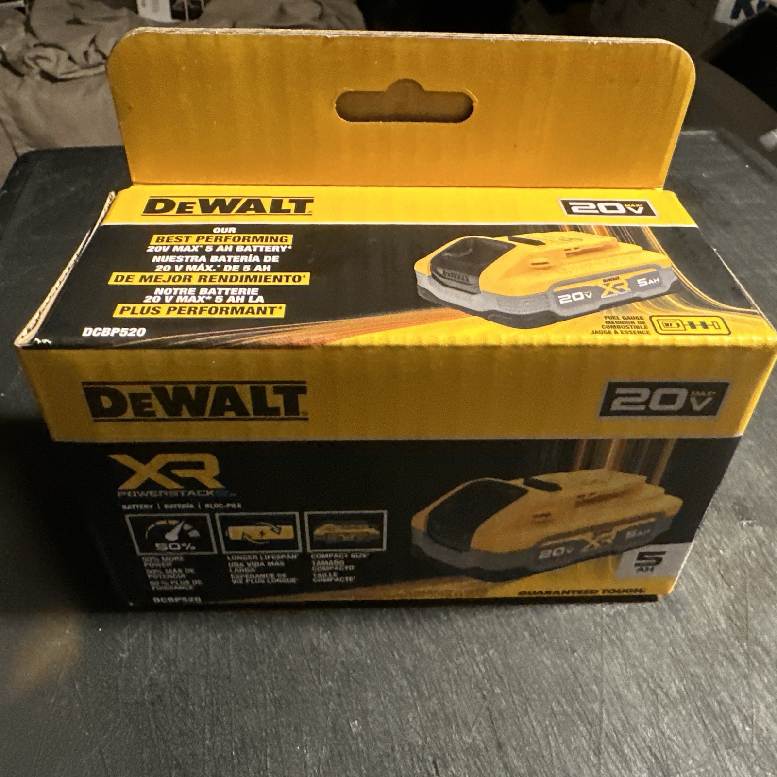 NEW ORIGINAL DeWalt DCBP520 POWERSTACK 20V MAX 5Ah Battery 2026 (526)
