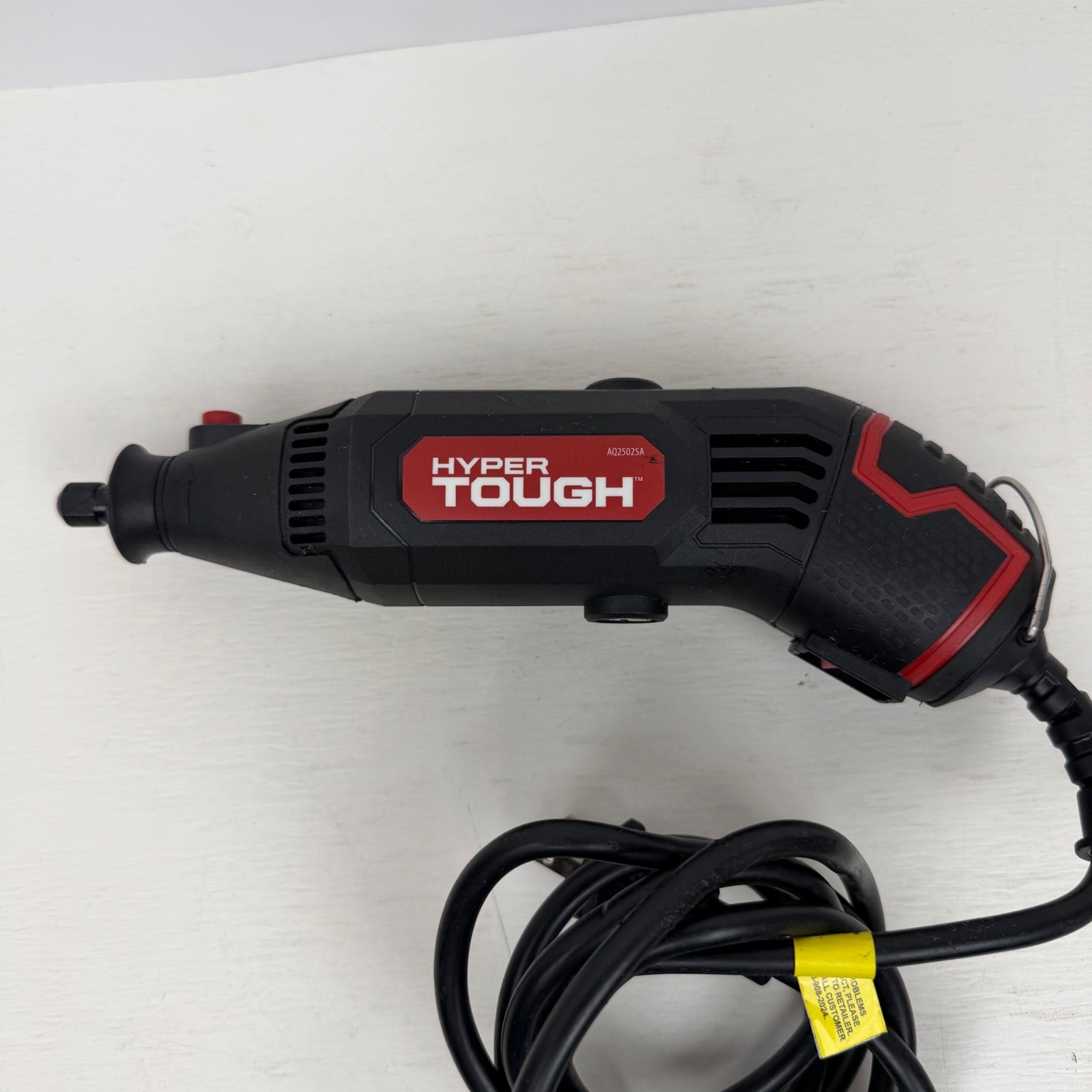 Hyper Tough AQ25025A Corded Rotary Tool 1.5 Amp Variable Speed 8000-35000 RPM
