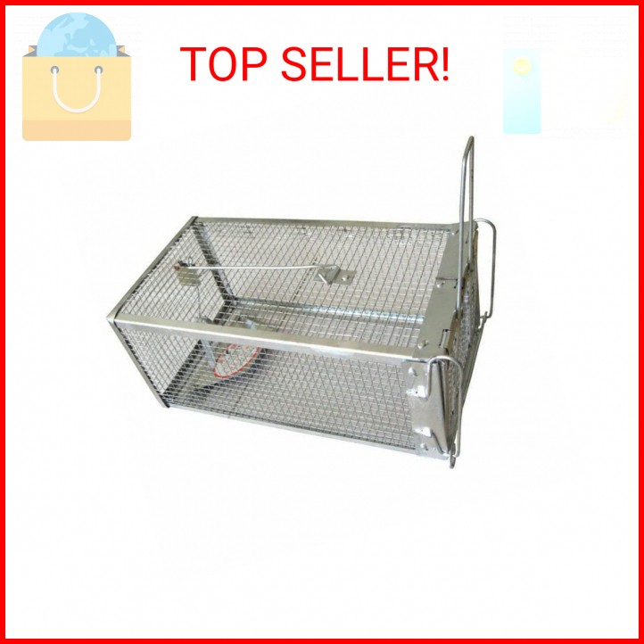 THE PERFECT PART USA Mouse Trap Rat Trap Rodent Trap Live Catch Cage, Easy to Se