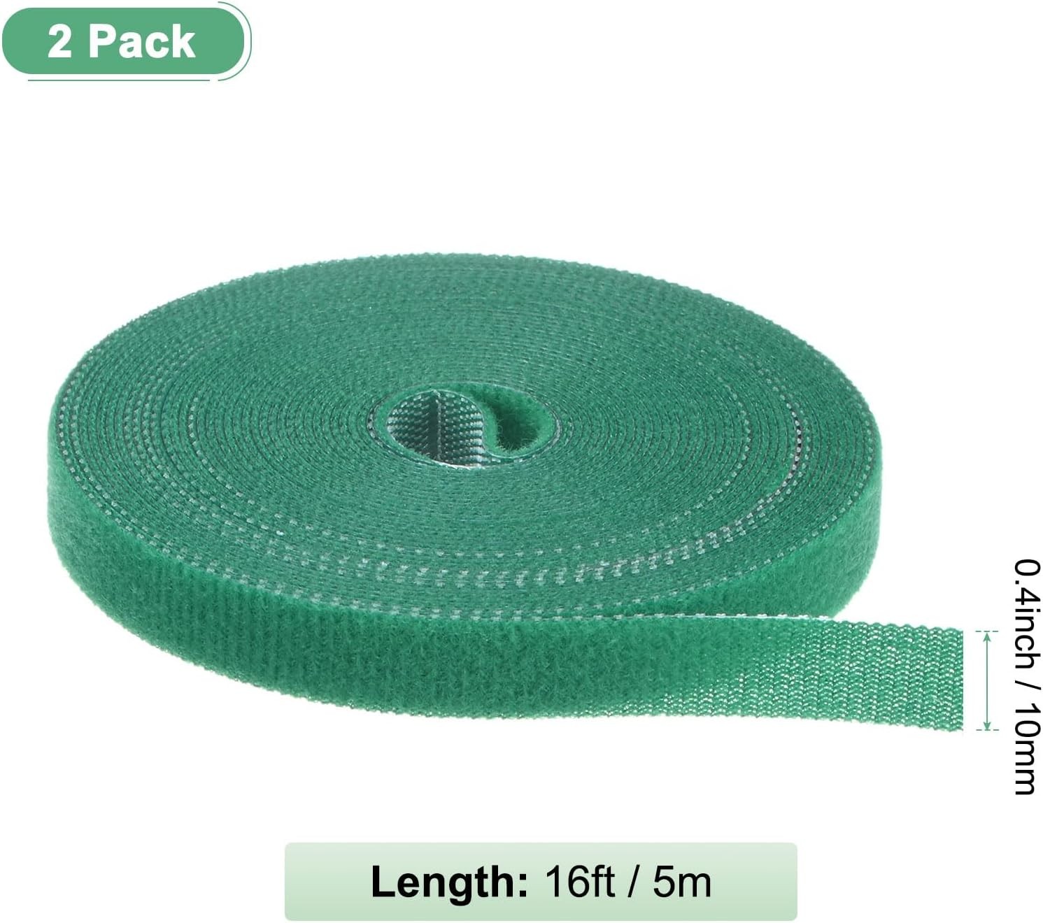 2pc Garden Hook and Loop Plant Ties Multi-Purpose Use