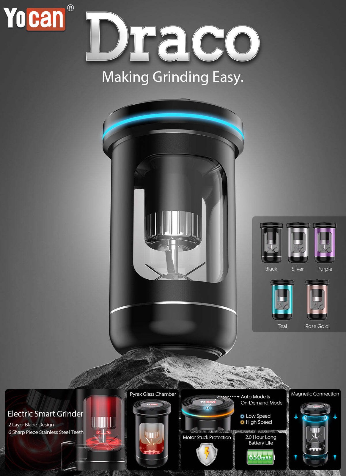 Draco Electric Smart Grinder