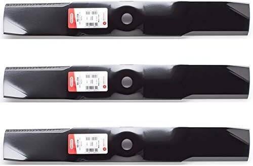 3PK Oregon 90-354 Heavy Duty Blades for 54″ John Deere M143520 M152726 M145516