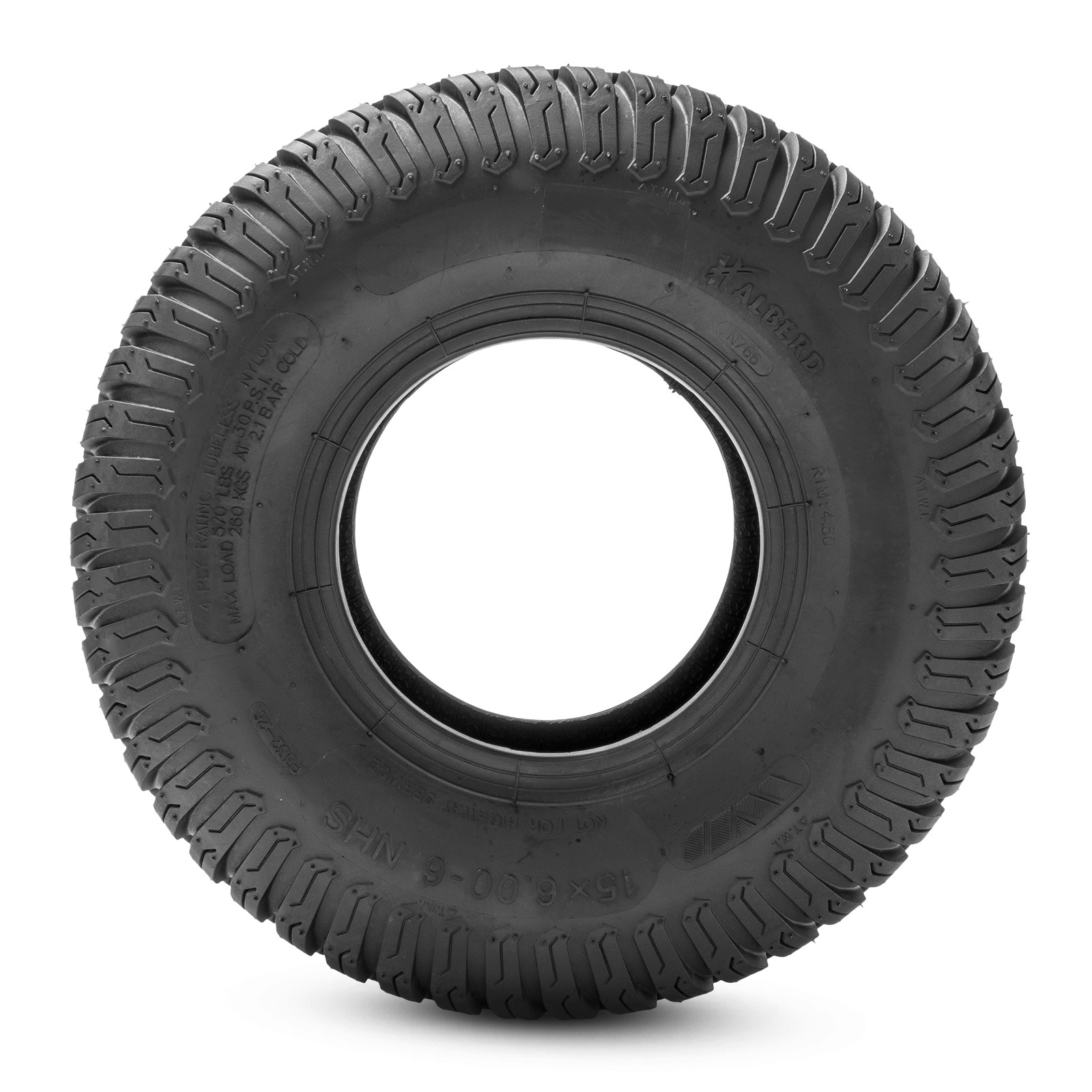 Set 2 15×6.00-6nhs Lawn Mower Tires 15x6x6 Lawn Tractor Tire 15×6-6 Turf Tires