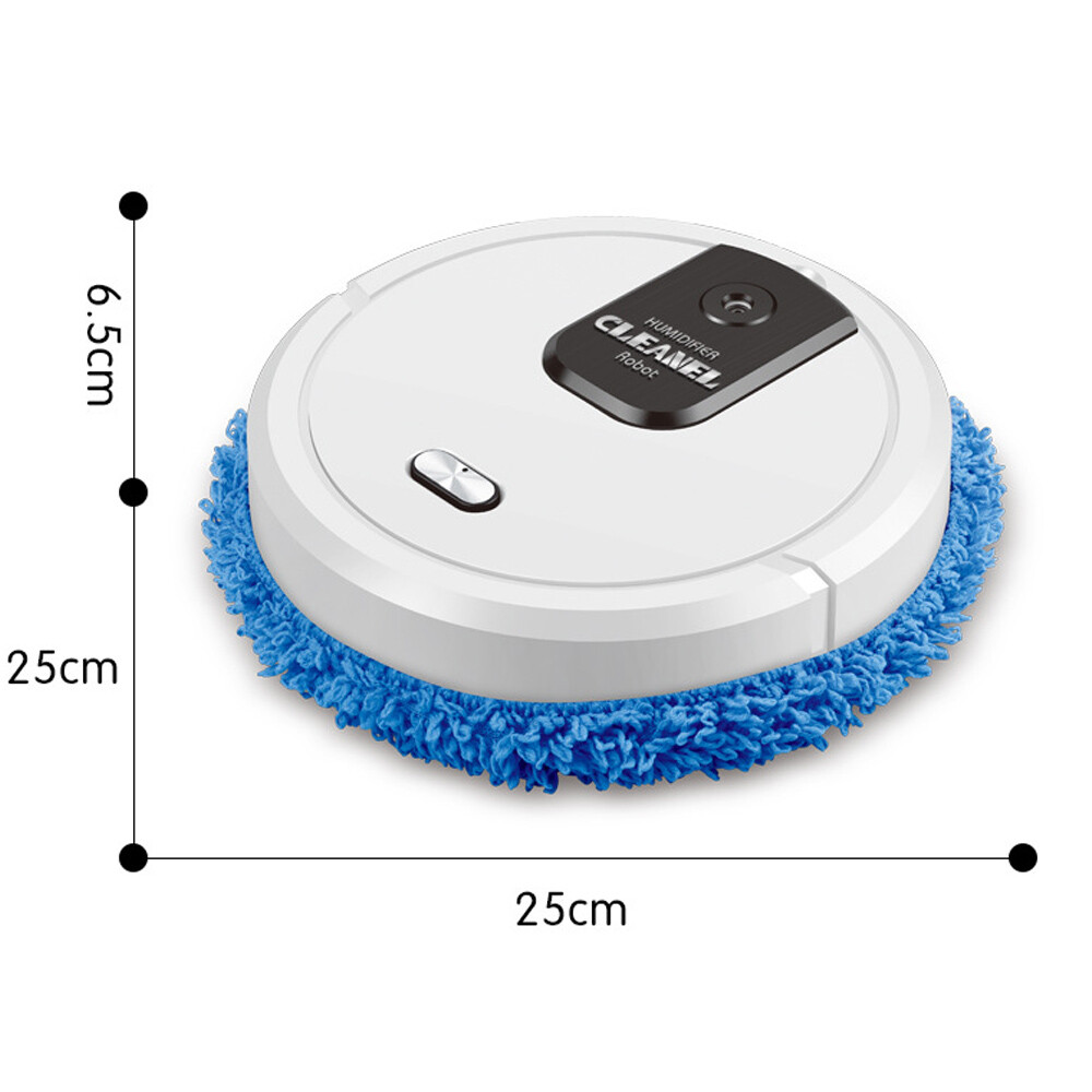 3 In 1 Smart Robot Floor Sweeper and Mopping Machine with USB Charging