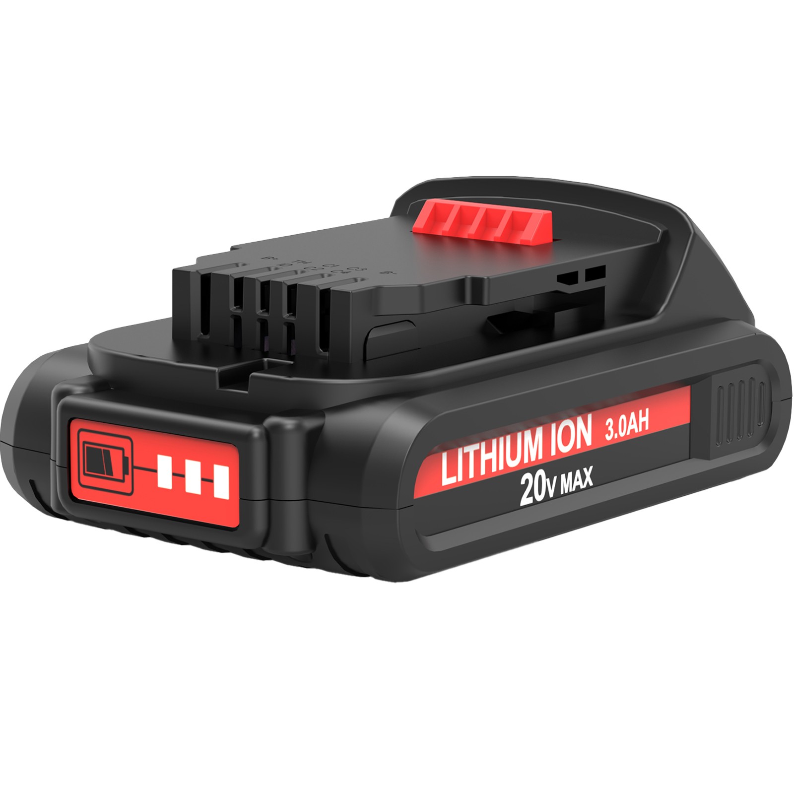 2-PACK 20V 3.0Ah DCB203 DCB207 Lithium Battery for Dewalt 20V Max DCB200 DCB201