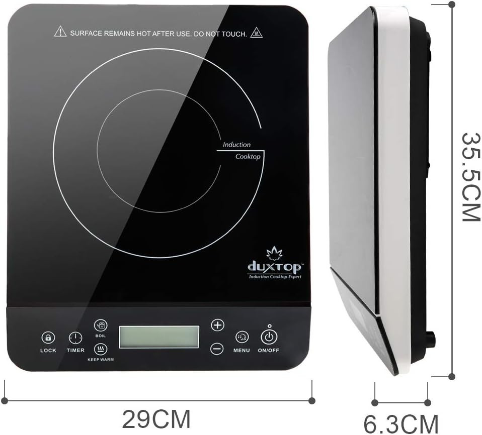 Portable Induction Cooktop, Countertop Burner Induction Hot Plate with LCD Se…