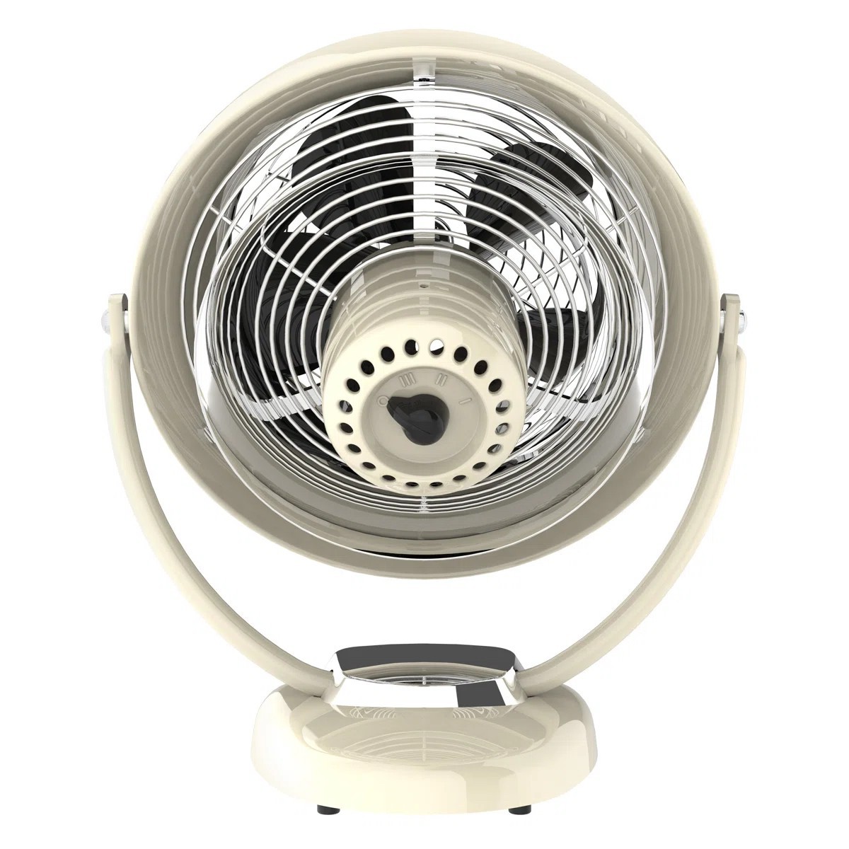 NEW ~ Vornado Vfan SR Vintage Whole Room Circulating 3 Speed Fan – Creme White