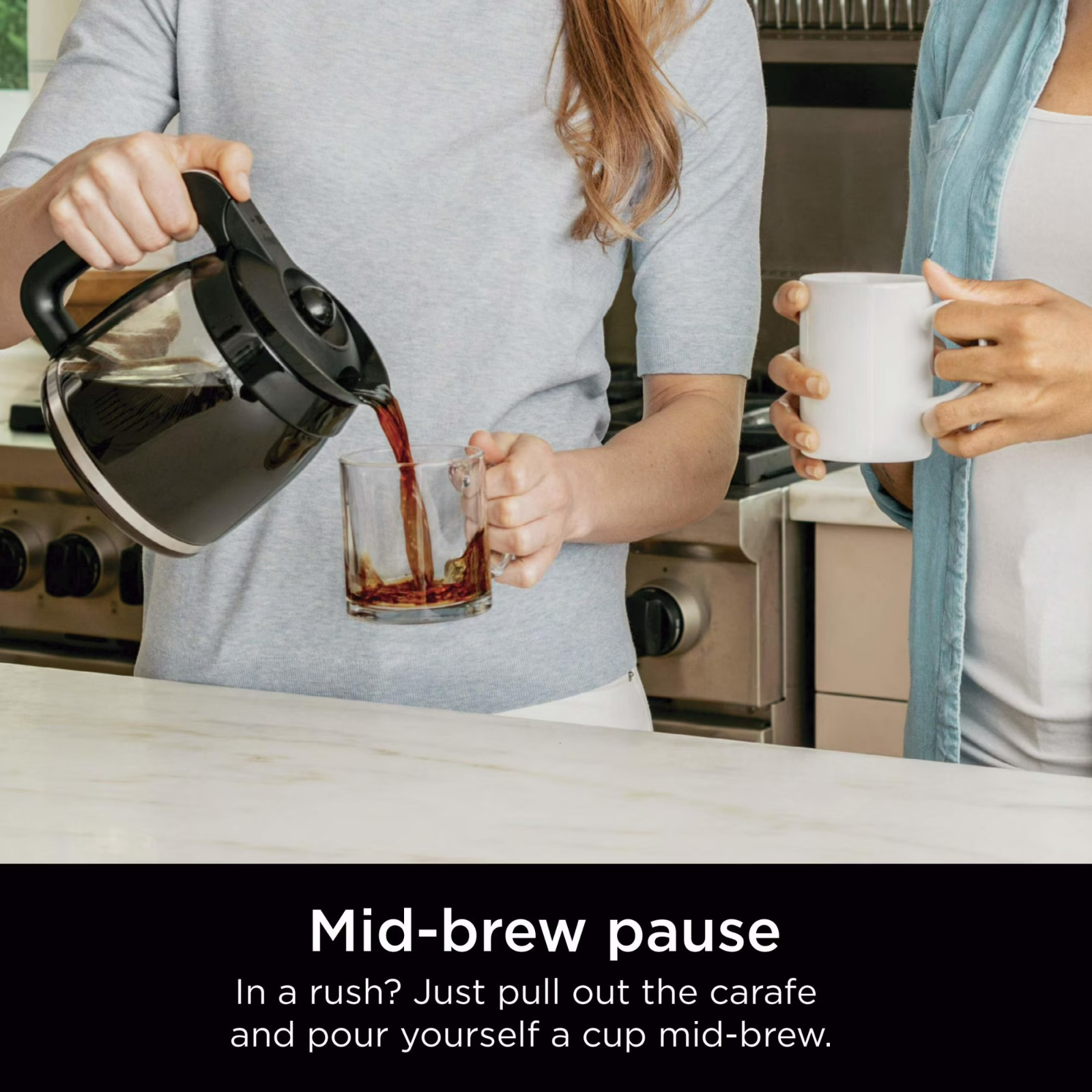 NEW Ninja 12-Cup Programmable Drip Coffee Maker, 2 Brew Styles, Adjustable CE250