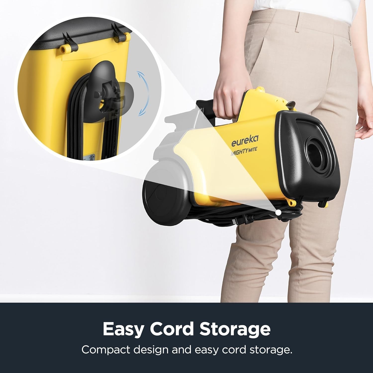 All-Floor Lightweight Canister Vacuum – 2.5L Capacity for Ultimate Cleaning