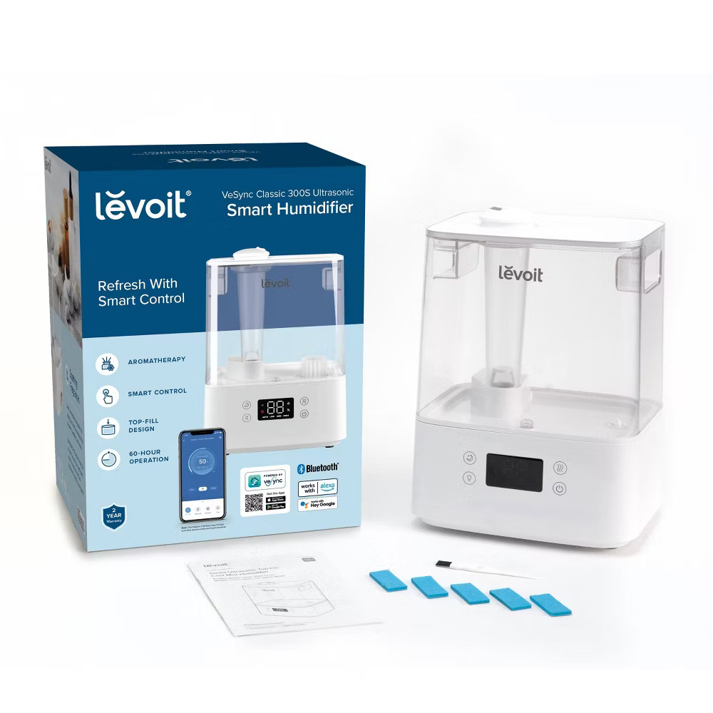 Levoit Classic 300 Ultrasonic Smart Humidifier White